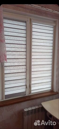 Рулонные шторы день-ночь