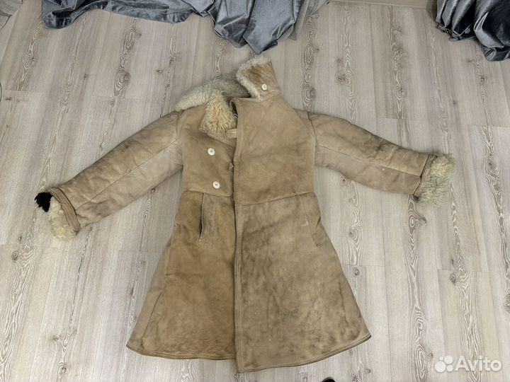 Тулуп из овчины бекеша