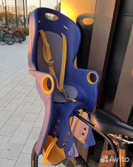 Детское велокресло на раму до 22 кг
