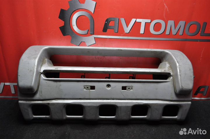 Накладка на бампер mitsubishi pajero V46W