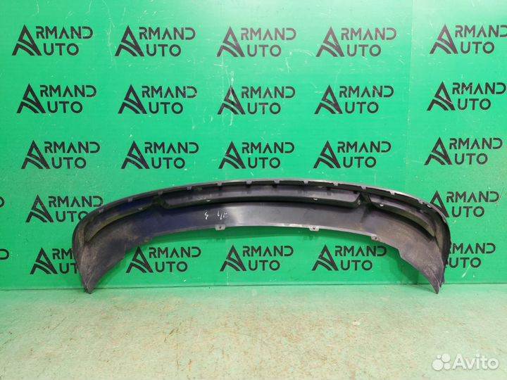 Юбка бампера задняя Skoda Rapid 2 2020