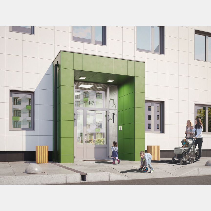 1-к. квартира, 34,7 м², 7/9 эт.