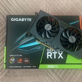 Gigabyte RTX 3060 Ti на гарантии днс