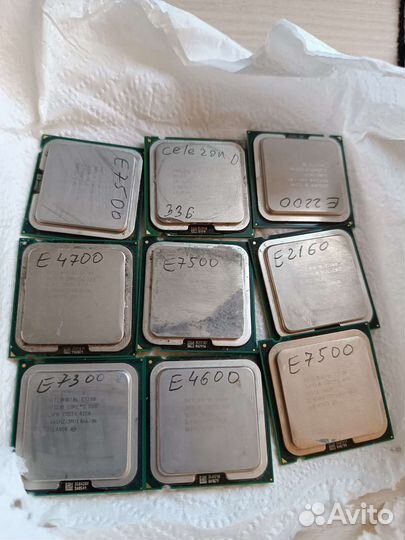 Процессоры Pentium4, Core2duo
