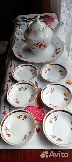 Набор для чаепития.ссср Рига
