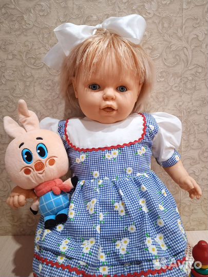 Винтажная кукла Berjusa 65 см