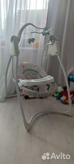 Детские электронные качели Graco lovin hug