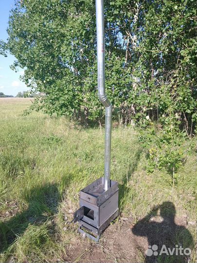 Печь разборная для мобильной бани (палатки)