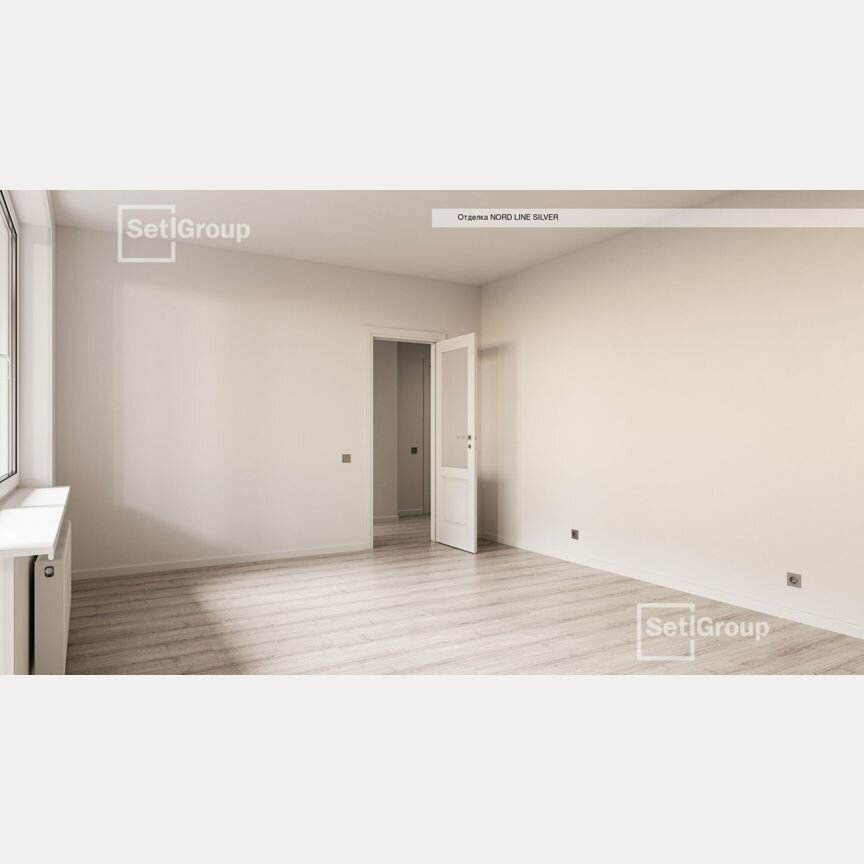 2-к. квартира, 51,4 м², 1/4 эт.