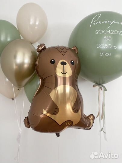 Воздушные шары на выписку из роддома