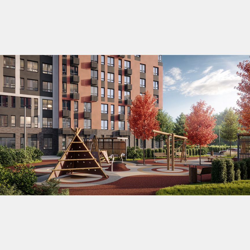 2-к. квартира, 60,7 м², 6/19 эт.