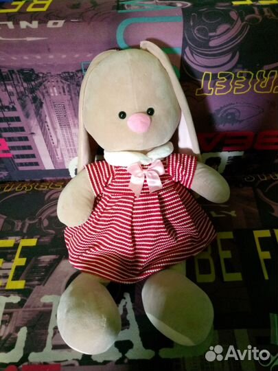 Зайка большой мягкий
