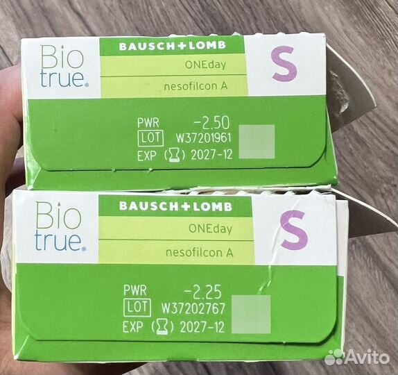 Bausch+Lomb Biotrue ONEday контактные линзы