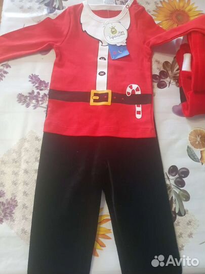 Новогодний костюм для мальчика 80-86