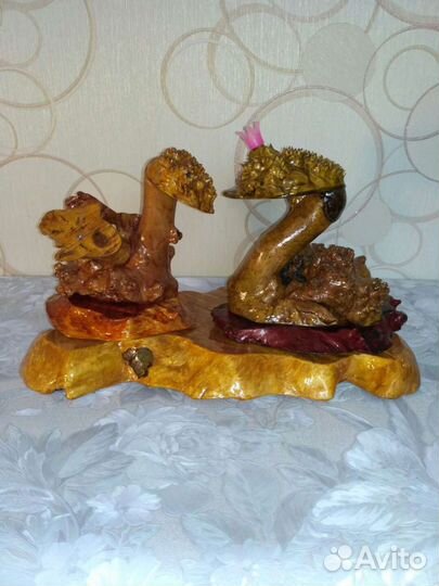 Коллекция из берёзового капа