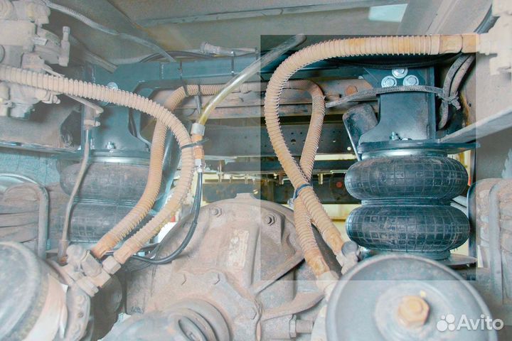 Пневмоподвеска Ashok Leyland Boss 1223, задняя ось