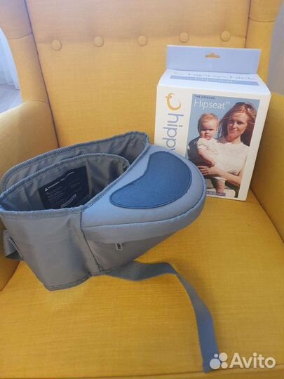 Переноска для детей hipseat hippychick