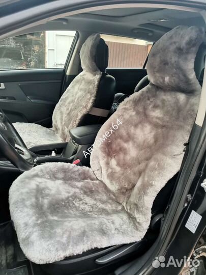Меховые накидки в автомобиль