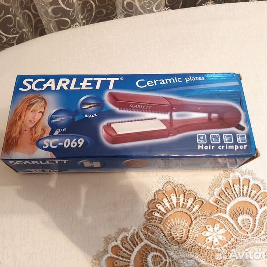 Утюжок для волос Scarlett