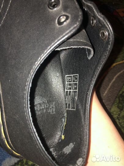 Dr martens полуботинки 41-42
