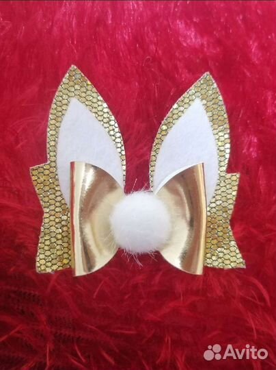 Бант на заколке