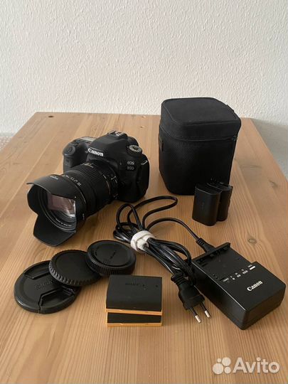 Фотоаппарат Canon 80D + Sigma 17-50 (f 2.8)