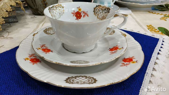 Антиквариат, чай/кофе трио