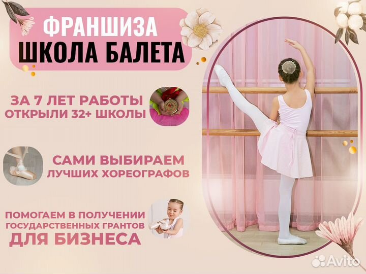 Франшиза школа балета