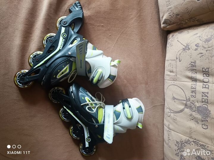 Роликовые коньки детские раздвижные