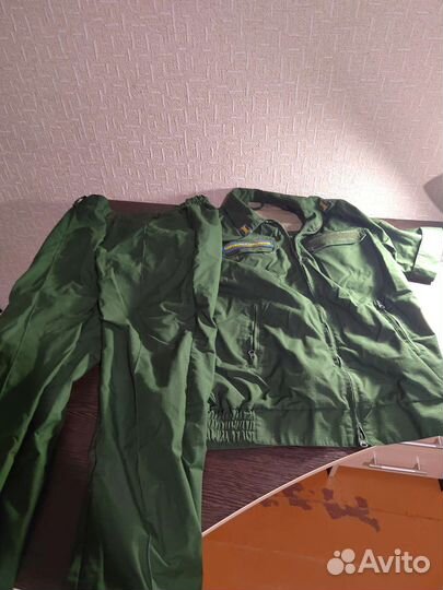 Офисная военная форма зелёная
