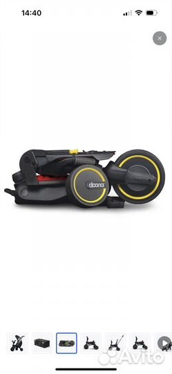 Велосипед трехколесный Doona S3 складной