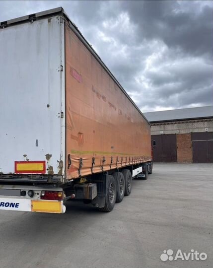 Полуприцеп шторный Krone SD, 2012