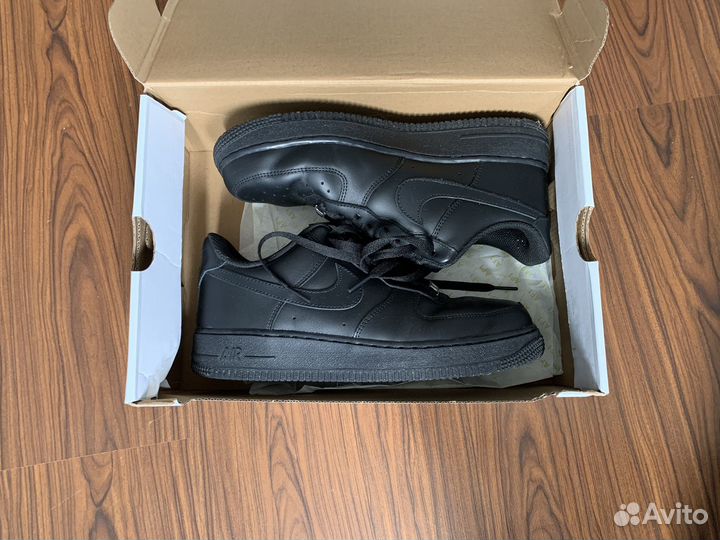 Nike Air Force 1 '07 Black оригинал