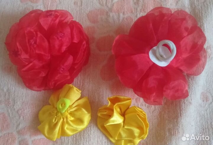 Юбка для танцев и банты для волос