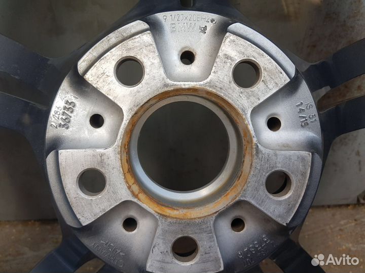 20 диск 343 стиль на BMW M6 2шт есть шины 265 35