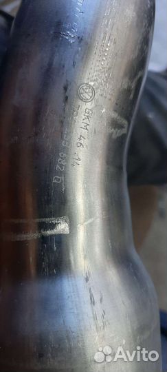 Насадка глушителя touareg