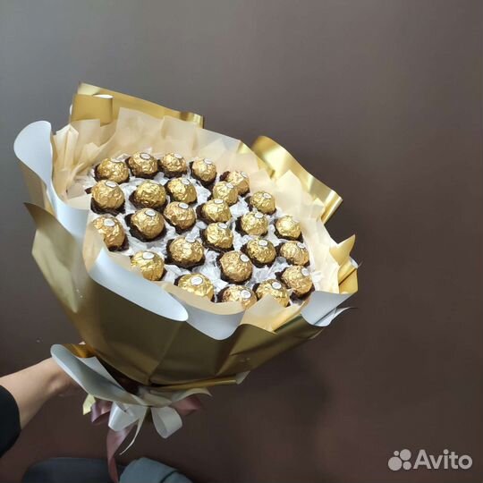 Букет с Ферреро Роше