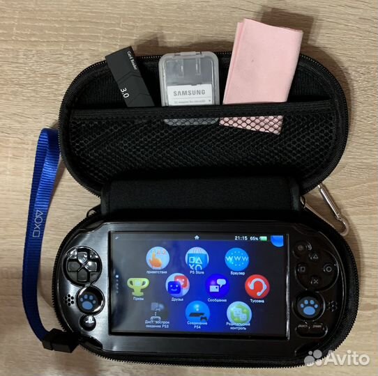 PS vita slim (2000) 128гб прошитая