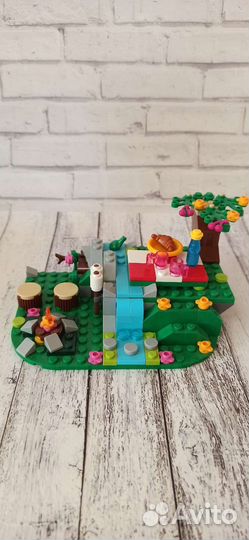 Lego friends воздушный шар с островом