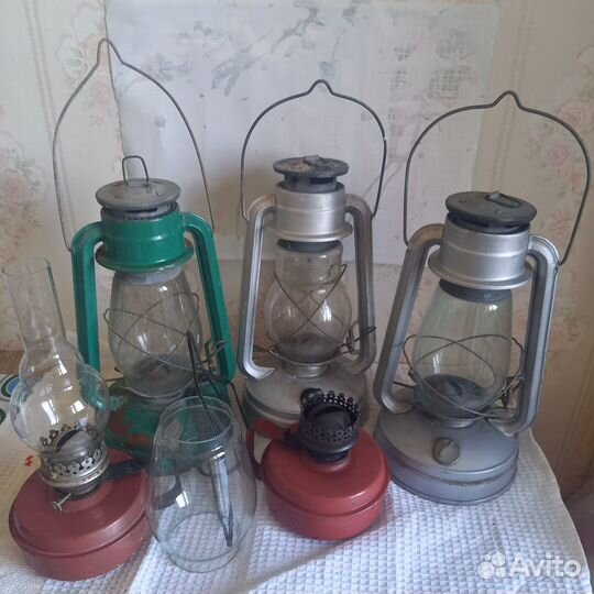 Керосиновая лампа фонарь СССР
