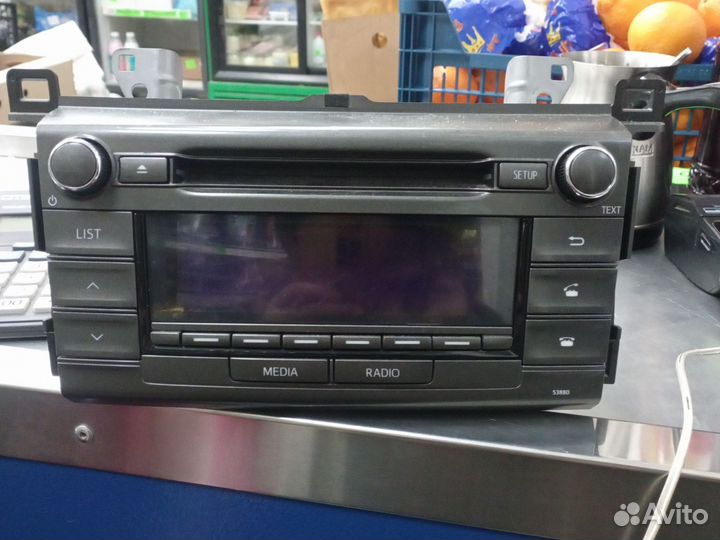 Магнитола заводская рав 4