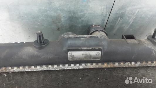 Радиатор системы охлаждения peugeot 206 (LBE15KA01