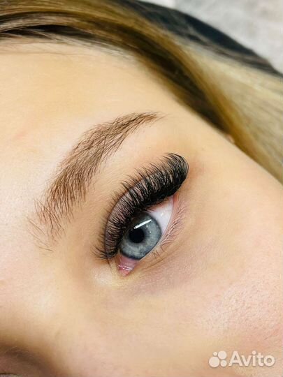 Наращивание ресниц без склеек.100 проц. проработка