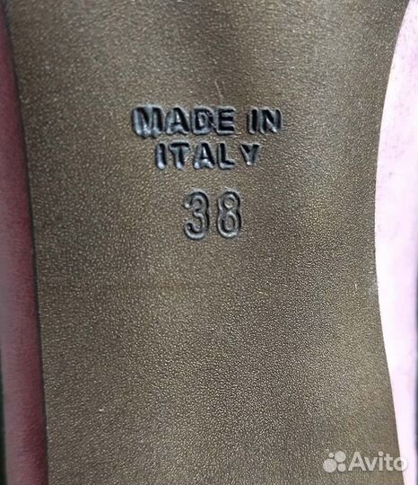 Туфли замшевые Италия