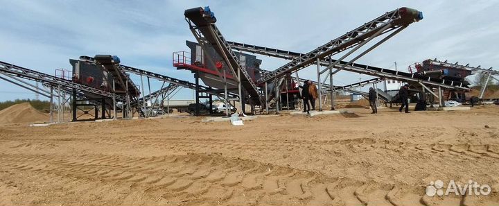 Под ключ дробильно-сортировочный комплекс (дск)