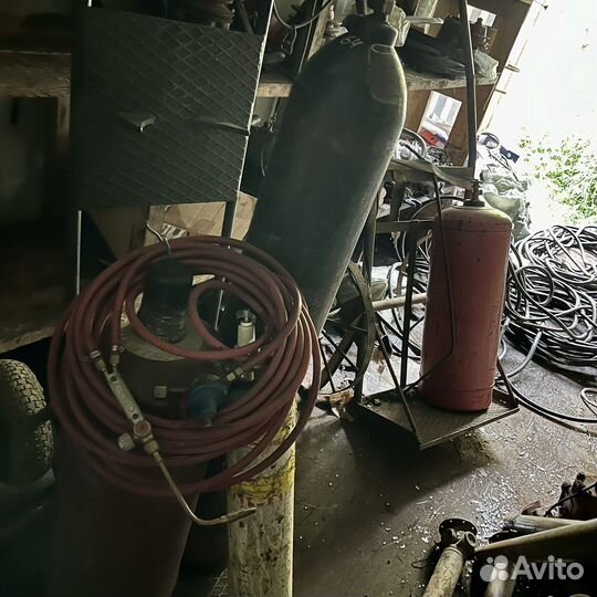 Кислородный и пропановый балон