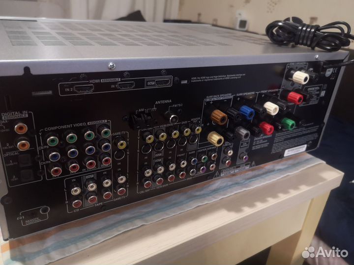 Ресивер 7,1 onkyo tx-sr605 с dvd плеером,Bluetooth