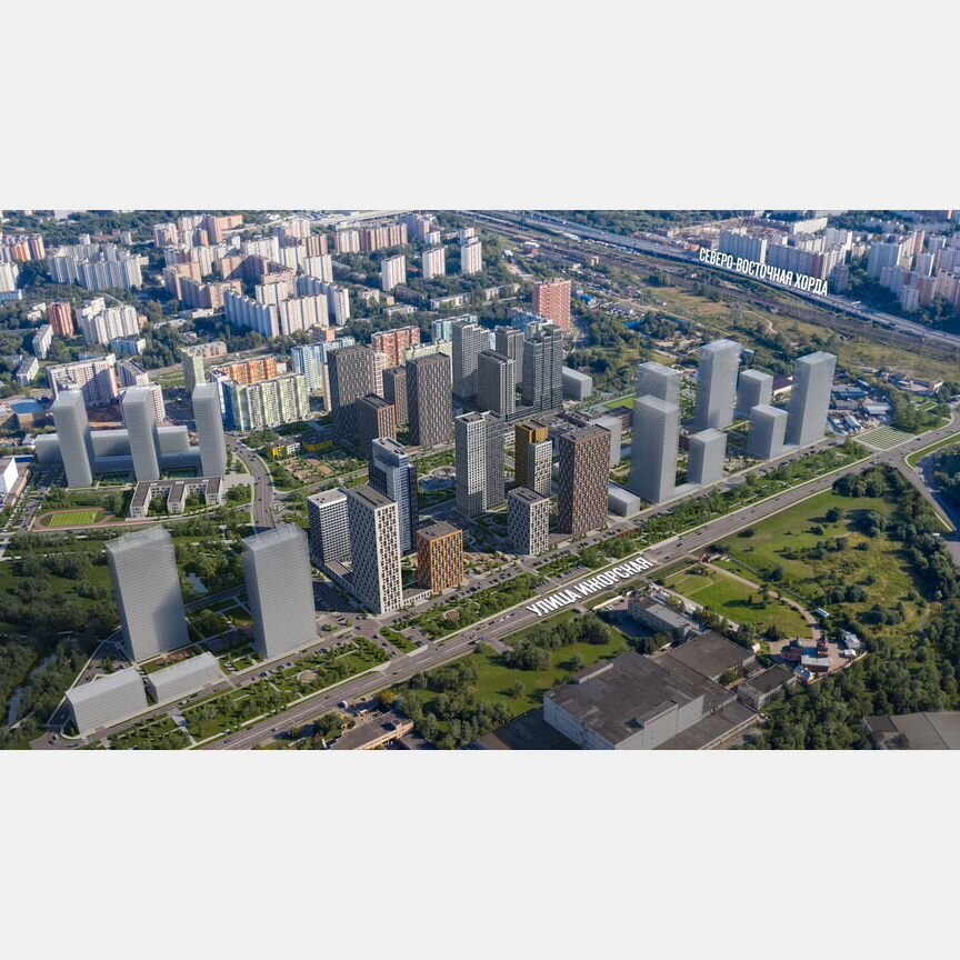 1-к. квартира, 42,5 м², 22/24 эт.