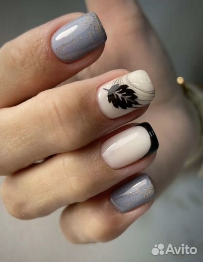 Маникюр, покрытие гель-лак(shellac), дизайн