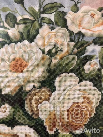 Картина вышитая крестом 